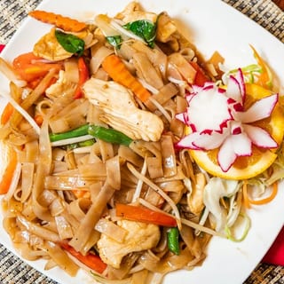 Drunken Noodles (Spicy Noodles, Pad Kee Mao)